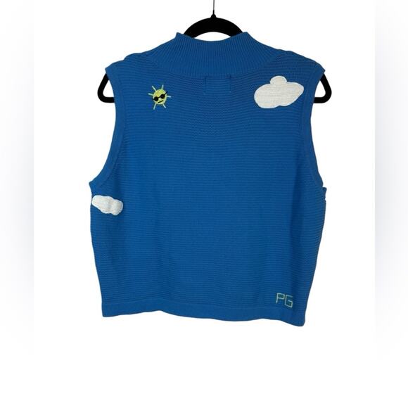 RARE Penelope Gazin Fashion Brand Company Sex House Sweater Vest Size 2XL - Picture 2 of 4